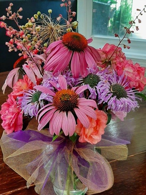 Echinacea get well soon flowers