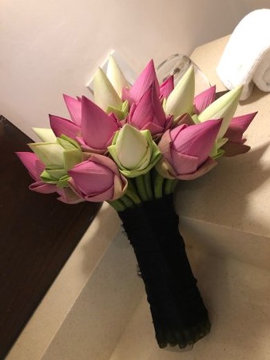 lotus flower that symbolize healing and strength