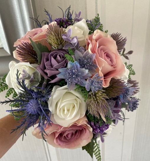Lilacs flowers for 8th year wedding anniversary