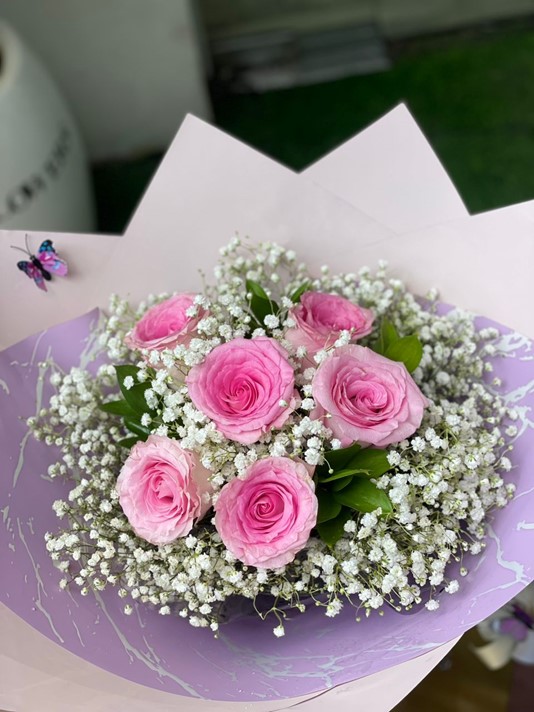 Roses for Year 10 Wedding Anniversary