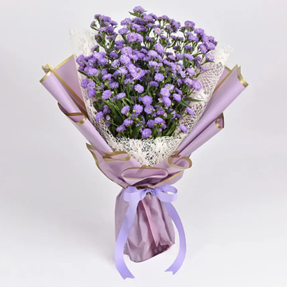 Asters flowers for Year 10 Wedding Anniversary 
