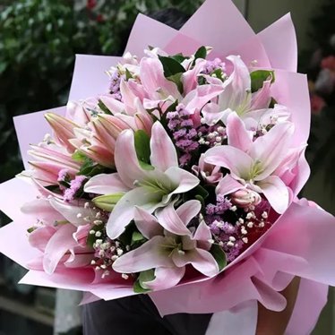 Lilies flower for Year 30 wedding anniversary 