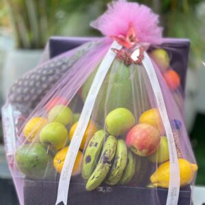 Premium Fresh Fruit Treasure Chest Hamper: Healthy & Elegant Gift