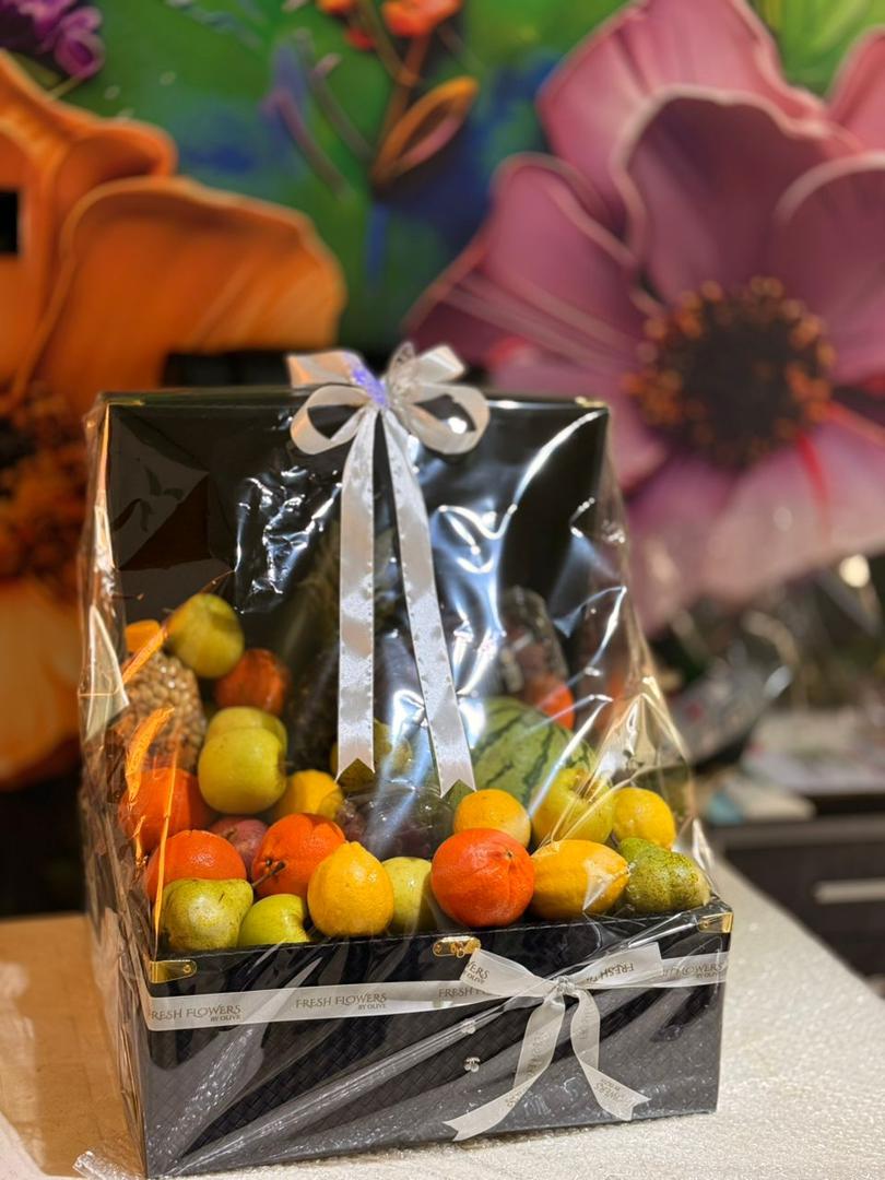 Executive Get Well Fruit Hamper: Gourmet Fresh Fruit in a Luxury Treasure Box - Image 2