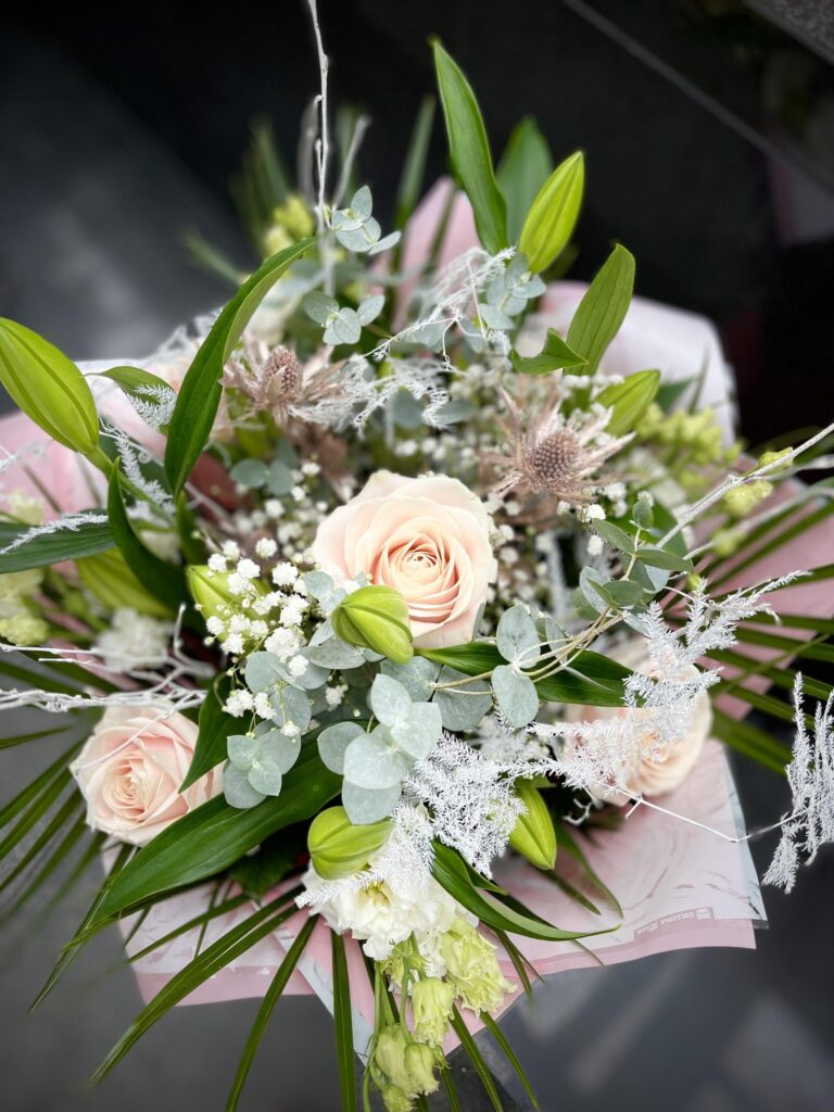 The Winter White Wonderland bouquet