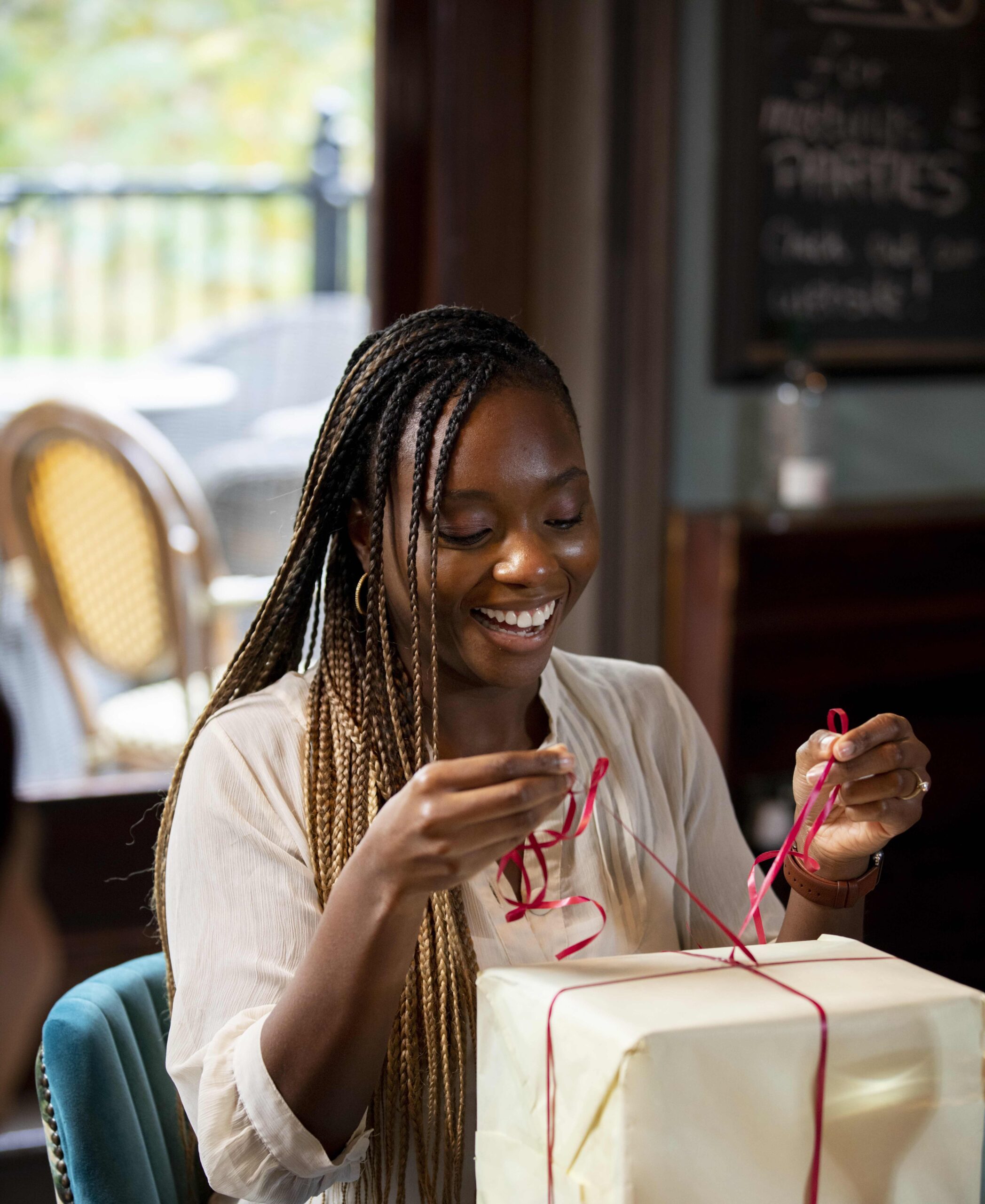 Women opening Unique Floral and Gift in Lagos