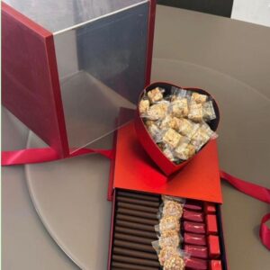 Luxury Christmas Chocolate Gift Box - Gourmet Artisanal Truffles & Pralines