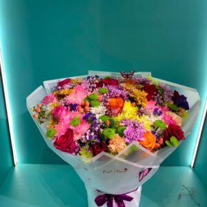 The Kaleidoscope Grand Meadow Luxury Hand-Tied Bouquet