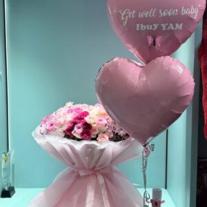 The Pastel Blossom & Twin Heart Luxury Care Hamper Set